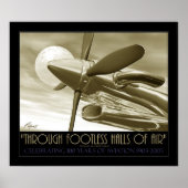 durch unbelüftete Lufthallen Poster (Vorne)