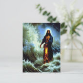 Durch unruhige Gewässer 2 Postkarte (Stehend Vorderseite)