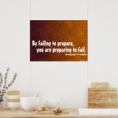 Durch versag der Vorbereitung Poster (Küche)