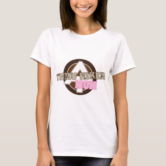 Durch Wanderer-Mama T-Shirt (Vorderseite)