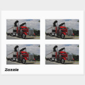 Durchblasen von Peterbilt v1 Stickers (Blatt)