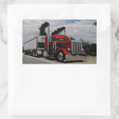 Durchblasen von Peterbilt v1 Stickers (Tasche)