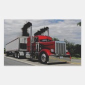 Durchblasen von Peterbilt v1 Stickers (Vorderseite)