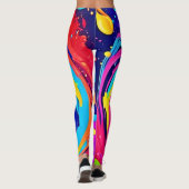 Durchblutungskolorieren Leggings (Rückseite)