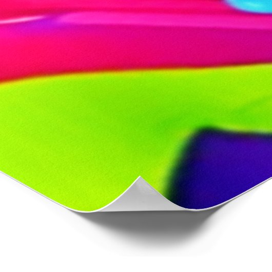 Durchblutungskolorieren Poster (Ecke)