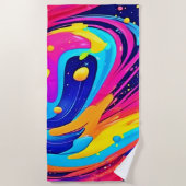 Durchblutungskolorieren Strandtuch (Vorderseite)