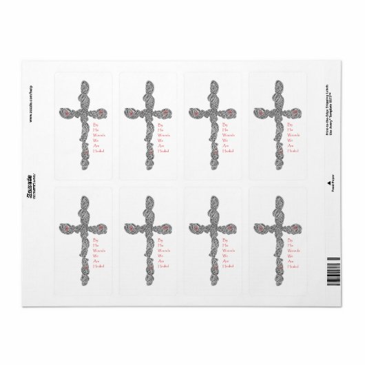 durchbohrt (mit Verse) (Vorne)