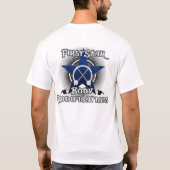 Durchbohrt - n tätowierter T - Shirt (Rückseite)