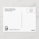 Durchbohrt, von Brian Benson Postkarte (Rückseite)