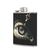 Durchbohrte Vision - Gothic Design Flachmann (Links)