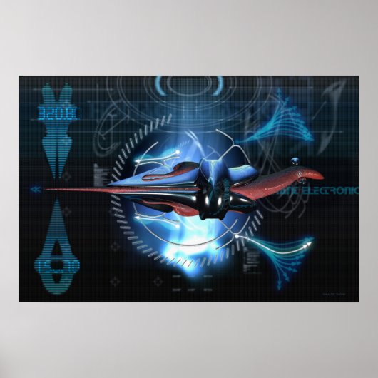 durchbohrte Zunge 01 Poster (Vorne)