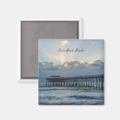 Durchbrechen beim Cocoa Square Magnet (Vorderseite/Rückseite)