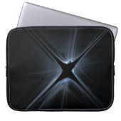 Durchbrechen des Fraktals Laptopschutzhülle (Vorderseite)