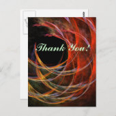 Durchbrechen des Kreises Vielen Dank Postkarte (Vorne/Hinten)