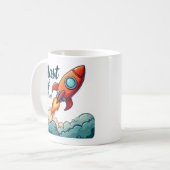 Durchbrechen - Ihren Ehrgeiz wecken Kaffeetasse (Vorderseite Links)