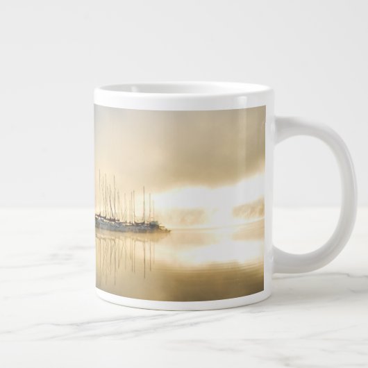 Durchbrechen II Jumbo-Tasse (Rechts)