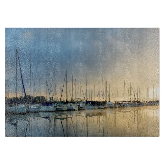 Durchbrechen II Schneidebrett (Vorderseite)