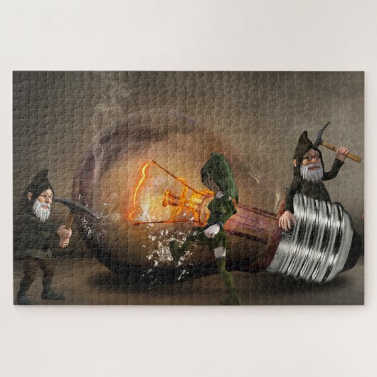 Durchbrechen Puzzle (Horizontal)