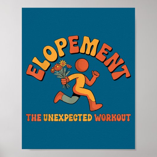 Durchbrennen das unerwartete Workout Poster (Vorne)