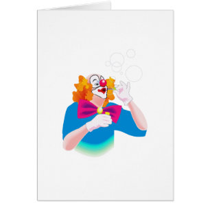 durchbrennenblasen des Clowns