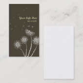 durchbrennenBlumen Visitenkarte (Vorne/Hinten)