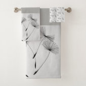 "Durchbrennend im Wind" Tuch-Set Badhandtuch Set (Insitu)