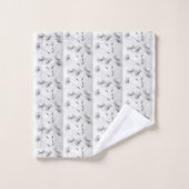 "Durchbrennend im Wind" Tuch-Set Badhandtuch Set (Waschlappen)