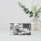 DurchbrennenVape Wolken-Visitenkarte Visitenkarte (Stehend Vorderseite)