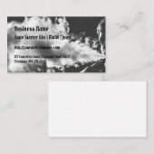 DurchbrennenVape Wolken-Visitenkarte Visitenkarte (Vorne/Hinten)