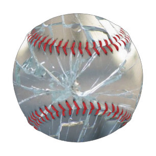 durchbrochenes Fenster Baseball