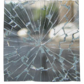 durchbrochenes Fenster Duschvorhang (Vorderseite)