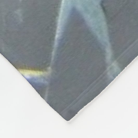 durchbrochenes Fenster Fleecedecke (Ecke)