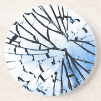 durchbrochenes Fenster