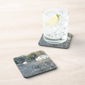 durchbrochenes Fenster Getränkeuntersetzer (Rechte Seite)