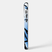 durchbrochenes Fenster iPhone Hülle (Linke Seite)