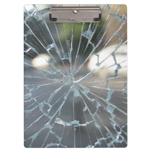 durchbrochenes Fenster Klemmbrett (Vorderseite)