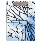 durchbrochenes Fenster Klemmbrett (Vorderseite)