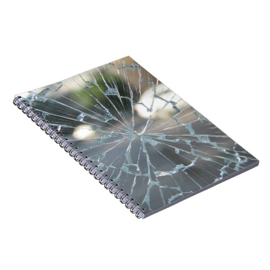 durchbrochenes Fenster Notizblock (Rechte Seite)