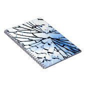 durchbrochenes Fenster Notizblock (Rechte Seite)