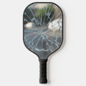 durchbrochenes Fenster Pickleball Schläger (Vorderseite)