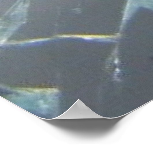 durchbrochenes Fenster Poster (Ecke)