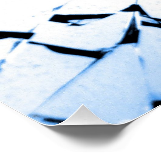 durchbrochenes Fenster Poster (Ecke)