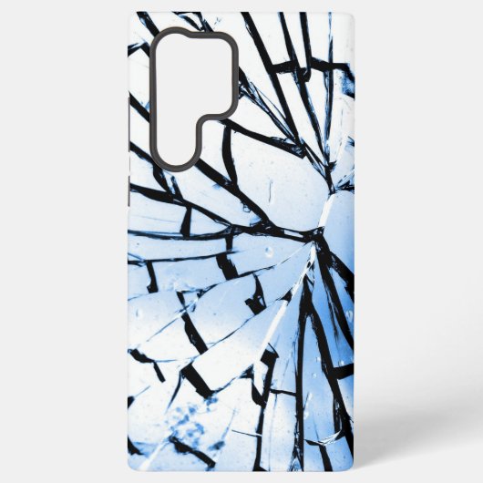 durchbrochenes Fenster Samsung Galaxy Hülle (Rückseite)