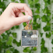 durchbrochenes Fenster Schlüsselanhänger (Hand)