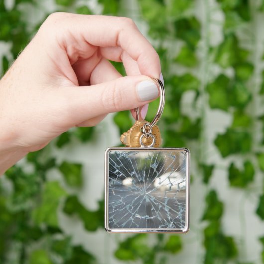 durchbrochenes Fenster Schlüsselanhänger (Hand)