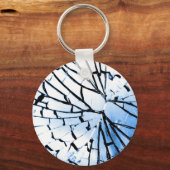 durchbrochenes Fenster Schlüsselanhänger (Rückseite)