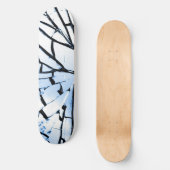 durchbrochenes Fenster Skateboard (Vorderseite)