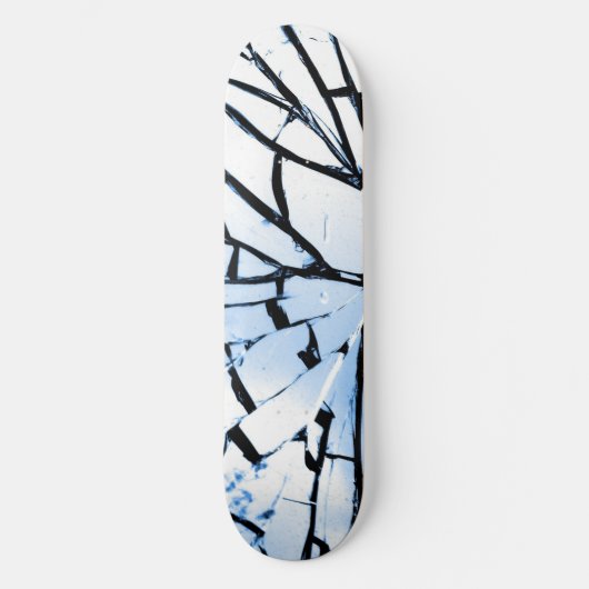 durchbrochenes Fenster Skateboard (Vorderseite)