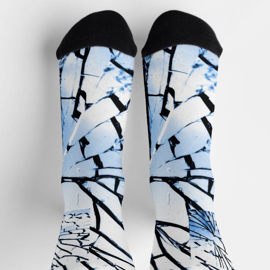 durchbrochenes Fenster Socken (Oben)