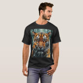 Durchbruch durch Tiger T-Shirt (Vorne ganz)
